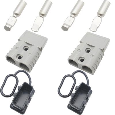Battery Connector, 120A 600V Gray Battery Quick Connect Disconnect