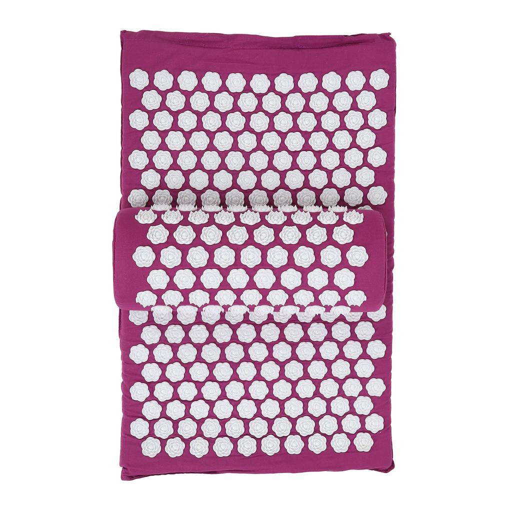 Acupressure Pad Massage Relax Muscle Reduce Neck Back Shoulder Head Pain Stress Relief Acupressure Mat