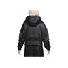 Nike Printed Letter Hooded Long-Sleeve Jacket Women Jackets Black DV8083-010