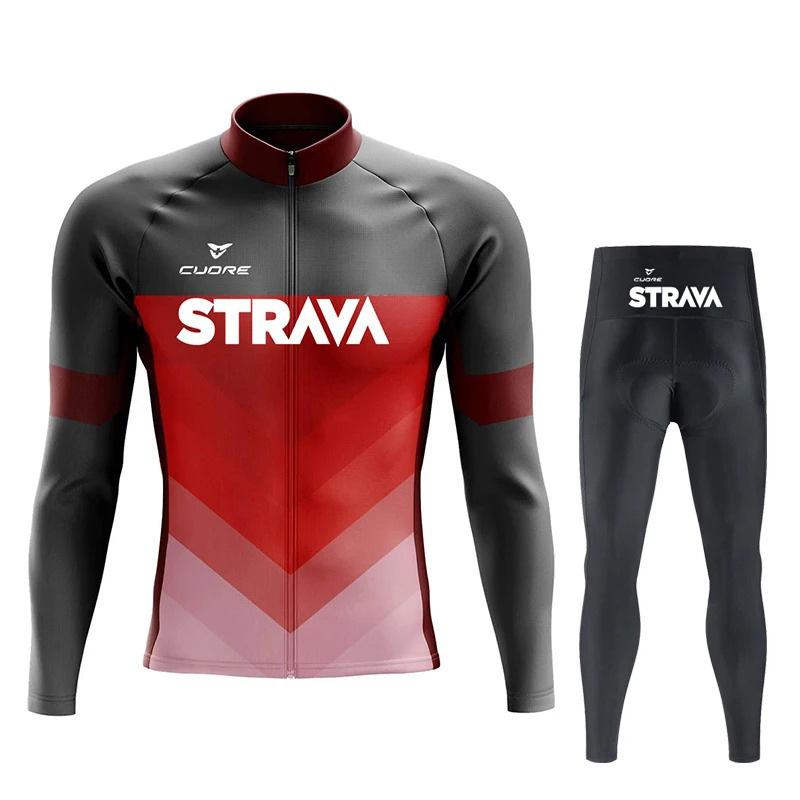 Enganliegender Radanzug, Herren und Damen Gleich, Mountainbike Rennrad Schnelltrocknend Trend Radanzug 2026 Herbst Atmungsaktives Radanzug Set