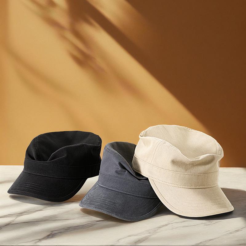 Men's Warm Brushed Plus Size Adjustable Baseball Cap - Autumn & Winter Duckbill Hat