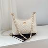 New Fashion Bag Women's Chain Shoulder Bag Niche Underarm Bag Premium Texture Portable Messenger Bag