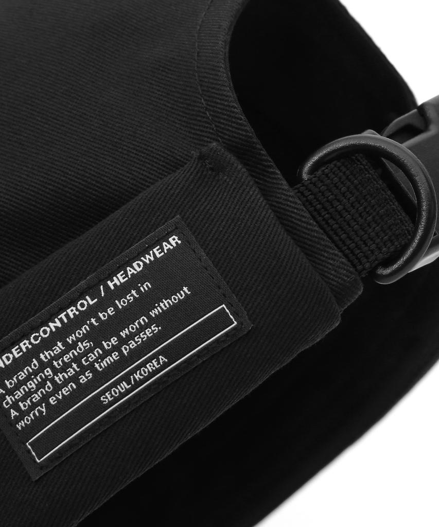 Eondeokeonteulol Cotton Brimless Cap Mold Cap / Twill Cotton / Black