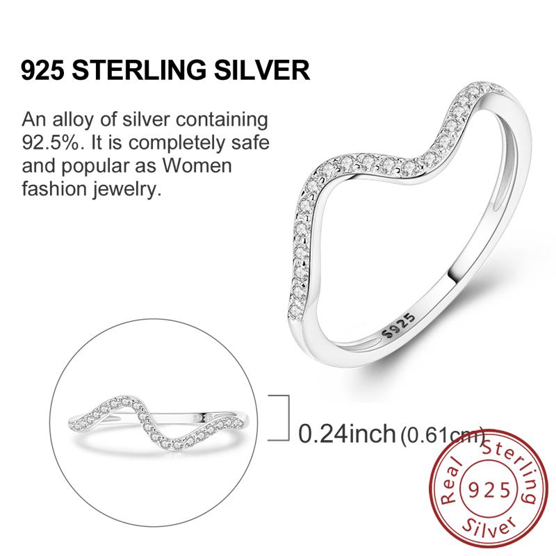 New 925 Silver Rings Firefly Hollow Rose Infinite Love Simple Ring for Women Wedding Engagement Party Jewelry Gift