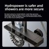 Bathroom Shower Set Piano Key Rainlfall Bath Showers System Set Apartment Bathtub Shower Faucet Full Set