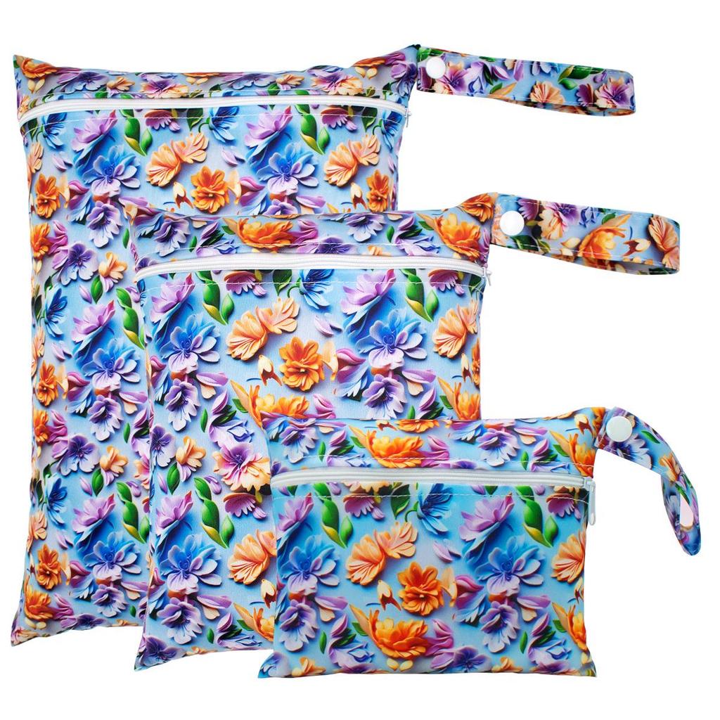 Waterproof Baby Diaper Bag - Portable, Washable, Travel-Friendly Storage Bag