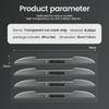 LQLT3 Car Door Edge Anti Scratch Protection Strips Scuff Plate Bar Rearview Mirror Anti-collision Sticker for Skoda Fabia 2 3 Karoq