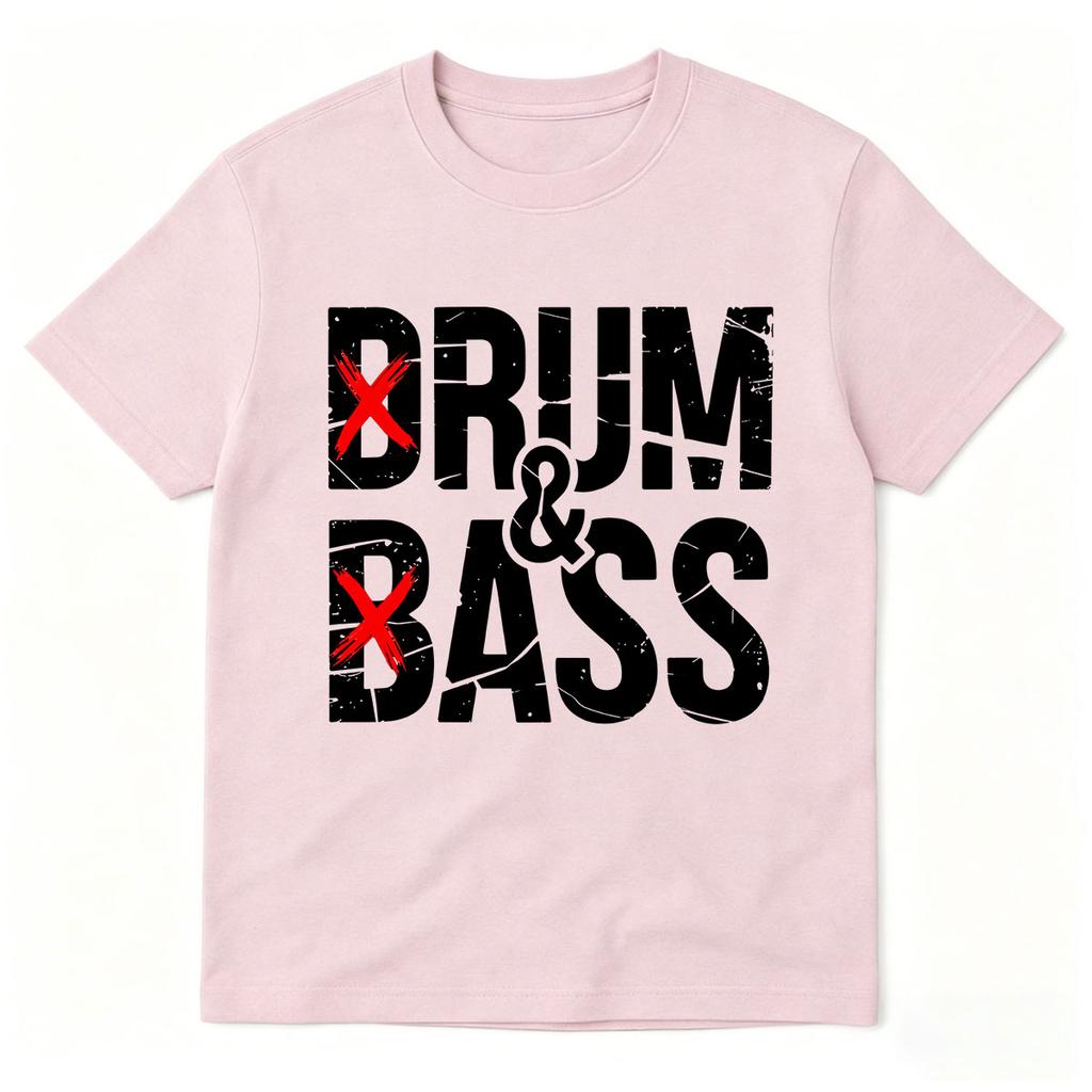 Funny Drum and Bass T Shirt Rum and Ass Lovers Jokes Tshirt Unisex Women Clothing Summer Cotton Short Sleeve Tshirts Streetwears