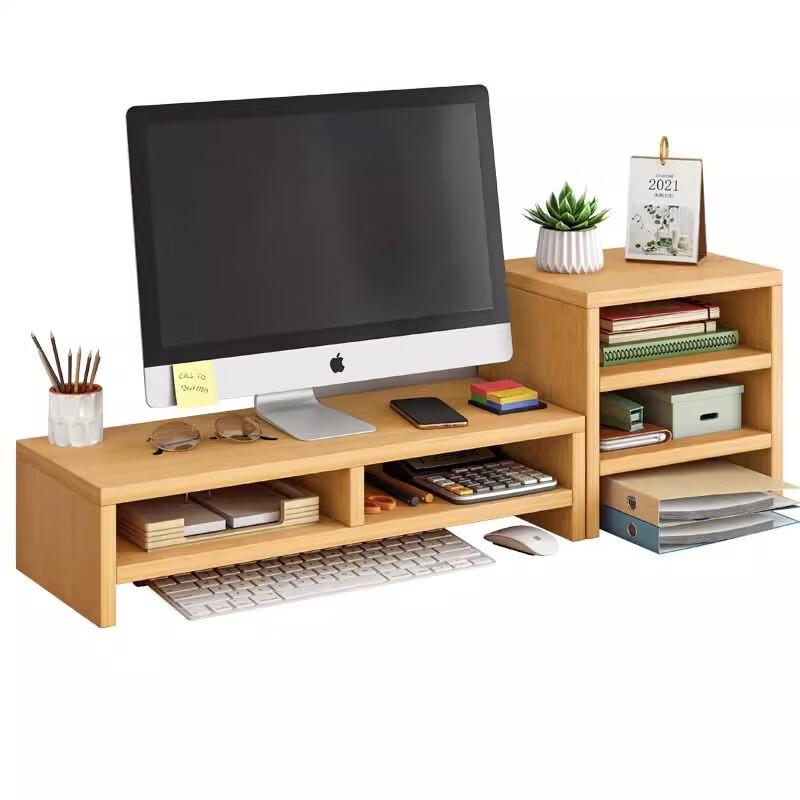 Computer Monitor Stand with Storage