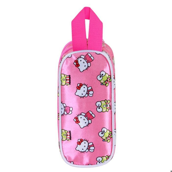 Trousse double 3d - hello kitty funny - rose - taille unique