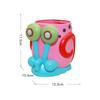 Large Capacity Makeup Brush Holder Snail Pen Container Funny Pen Holder  School Supplies