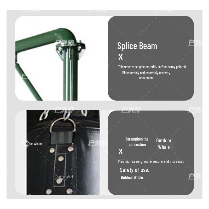 

Outdoor Whale Punching Bag Stand