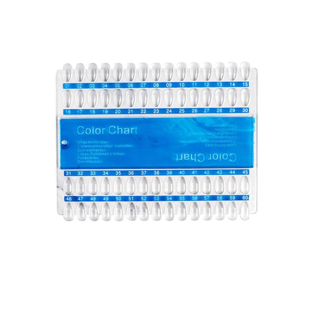 Art Tools Display Clearer Nail Art Palette UV Gel Color Card Nail Display Board Nail Color Card