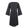 Women's Color Round Neck Seven-Part Sleeve Sub Bohemian Dress