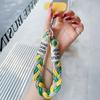 Trendy New Silver Thread Phone Chain - Short Hand Versatile Universal, Sturdy Anti-Lost/Anti-Theft/Anti-Snatch Card-Friendly