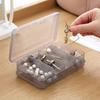 Double Layer Jewelry Box Thicken Plastic Jewelry Storage Box Hanging Clear Jewelry Box Organizer for Earrings Necklaces