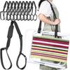 Black Adjustable Folding Bicycle Shoulder Strap Load Reducing Portable Beach Chair Storage Strap Non-Slip Nylon
