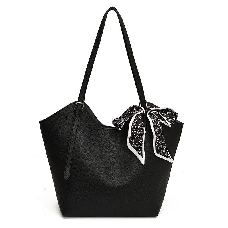 

Women S Large Capacity Bag Elegant And Simple One Shoulder Armpit Bag Bucket Bag Package Bag New Premium Durable