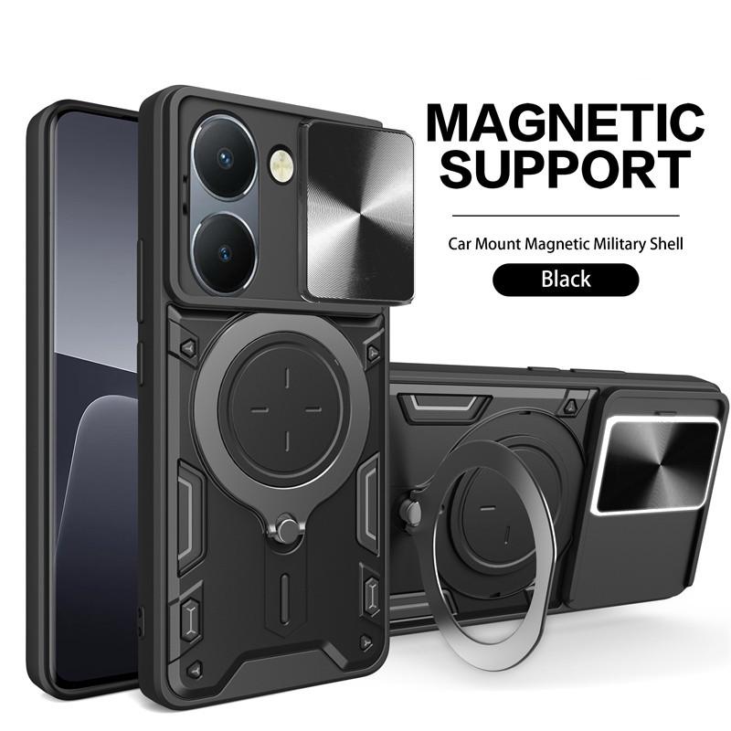 

Защитный чехол для VIVO Y03 Y02 Y17S Y19S Y27 5G Y36 Y22S Y18 Y28S Y28 Чехол Подставка Защита Камеры Ударопрочный Funda Coque Capa For VIVO Y22S