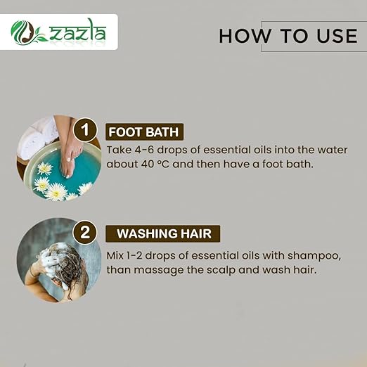 Jasmin Essential Oil - 100% Pure, Natural and Undiluted by Zazla