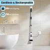Electric Bathroom Cleaning Brush 9-in-1 Wireless Household Rotation Cleaning Brush for Bathroom Kitchen Toilet Cleaning Scrubber
