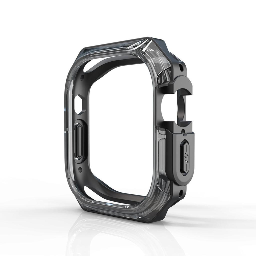 TPU Etui Ochronne Na Apple Watch Ultra 49mm Silikonowy Zderzak Etui Pokrowiec Powłoka Na iwatch seria 8 7 45mm 41mm akcesoria