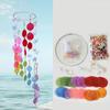 Colorful Butterfly Seashells WindChimes Materials , Colorful Home Decoration for Indoor and Outdoor Use