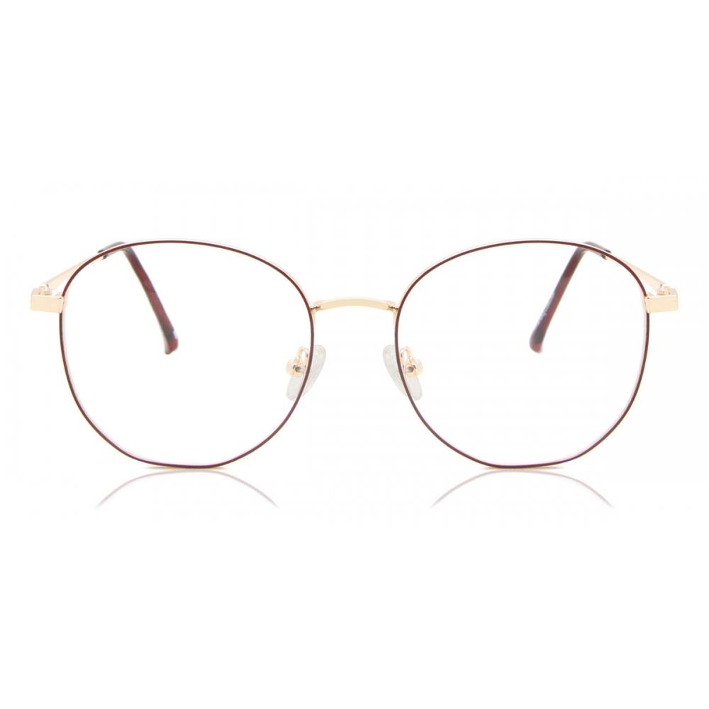 

Full Rim Oval Red Gold Smartbuy Collection Sloan 900c Fashion Unisex Eyeglasses Red Gold/51-17-144