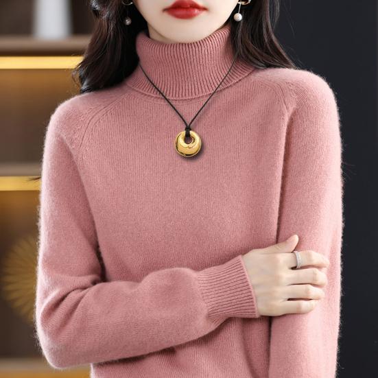 Boho Style Necklace Stainless Steel Ring Pendant Hypoallergenic Necklace Adjustable Black Cord Necklace Jewelry Gift for Him Her