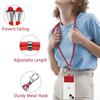 2 Stück Universelles Verstellbares Handy-Lanyard-Band Handy-Hängeseil Nackenbänder Anti-Verlust-Lanyards Handyzubehör