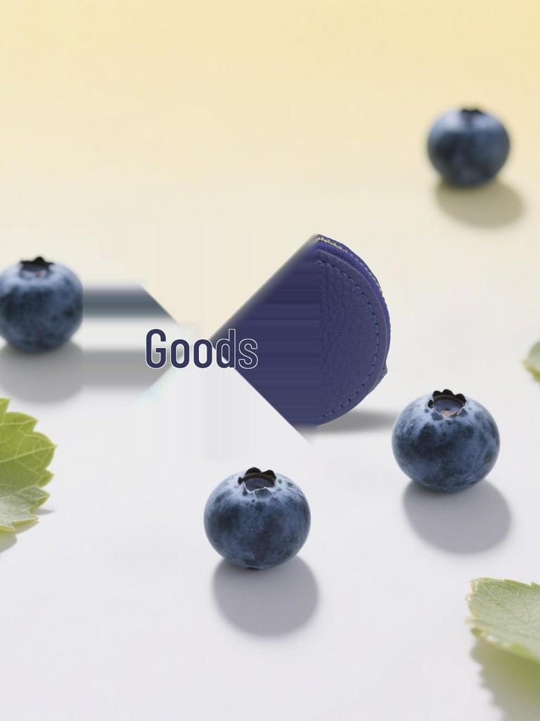 Fresh Style Leather Fruit Coin Purse Keychain Charm