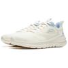 Li Ning Easy Flex Soft Shock Absorption Wear Resistant Breathable Rebound Low Top Running Shoes Women Running Shoes White Blue ARSU094-2