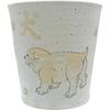 sun art Cute Dog Katsushika Hokusai Japanese Made In 9 X 9 270 Ml "Hokusai Animals" Teacup, Design, Merchandise, Tableware, Japan, White, Approx. Cm,