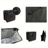 Zipper Compartment Car Storage Bag Durable Hanging Bag New Car Trash Can