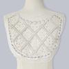 V-Neck Floral Beaded Lace Mesh Lingerie Dress Sweater