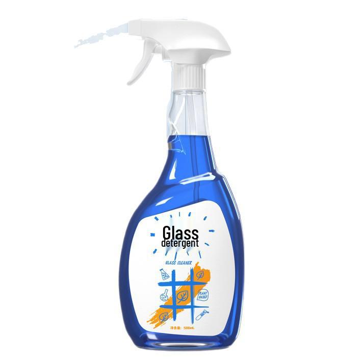 Household Glass Cleaner: Effective Window & Mirror Stain Remover