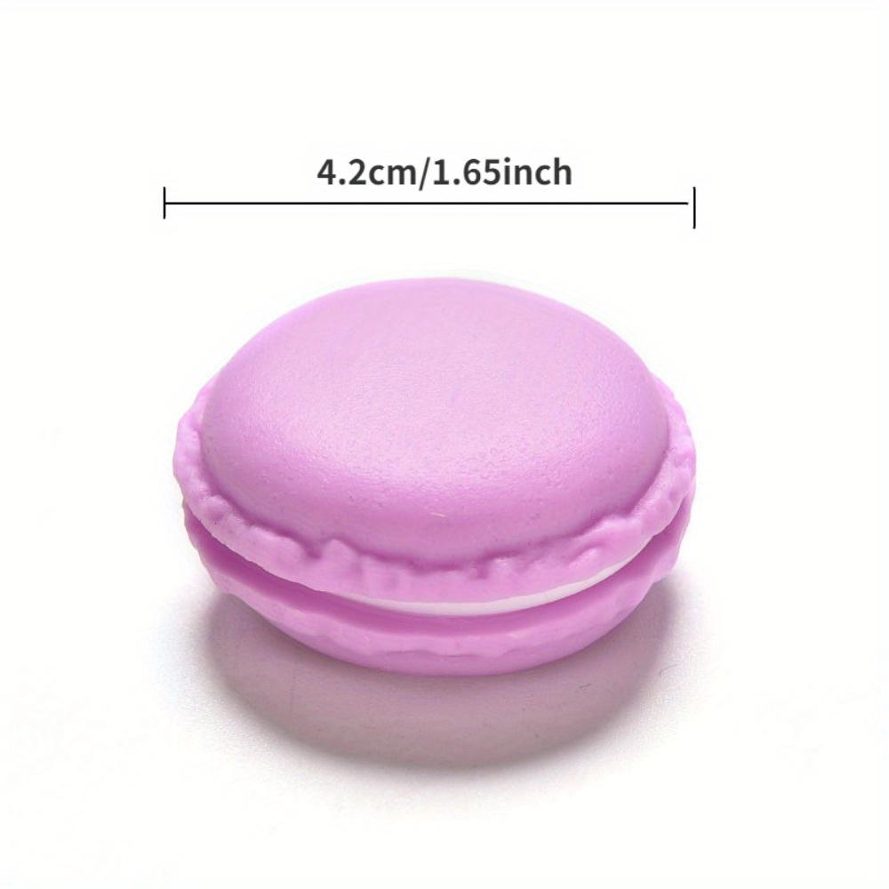 6 Random Colors Macaron Storage Box Candy Organizer for Eraser Gift Stationery Office School Supplies Mini Jewelry Box Portable Sundries Storage Box