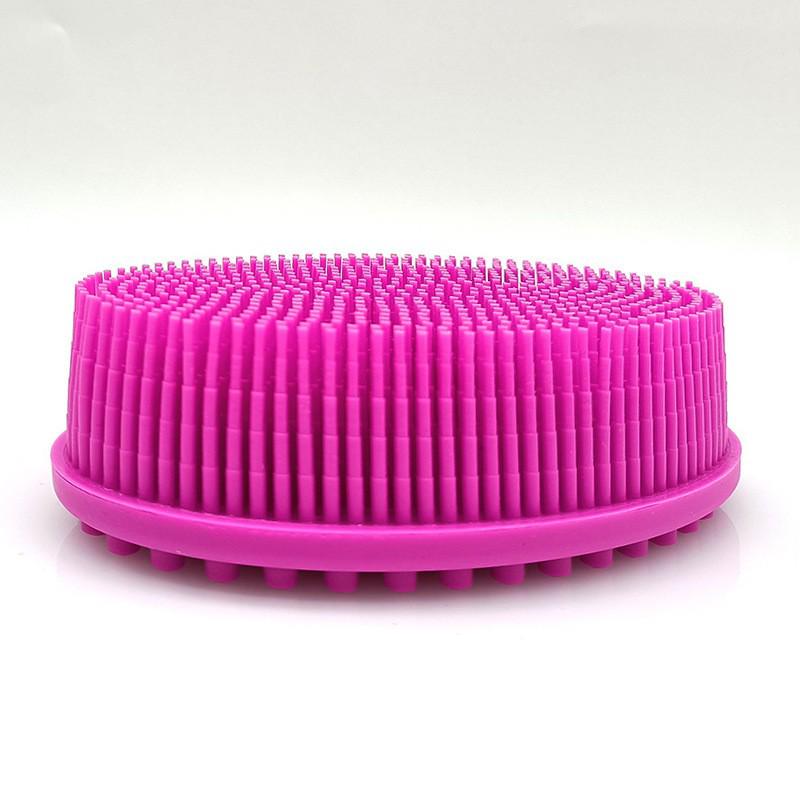 Double-Sided Silicone Bath & Massage Brush for Babies