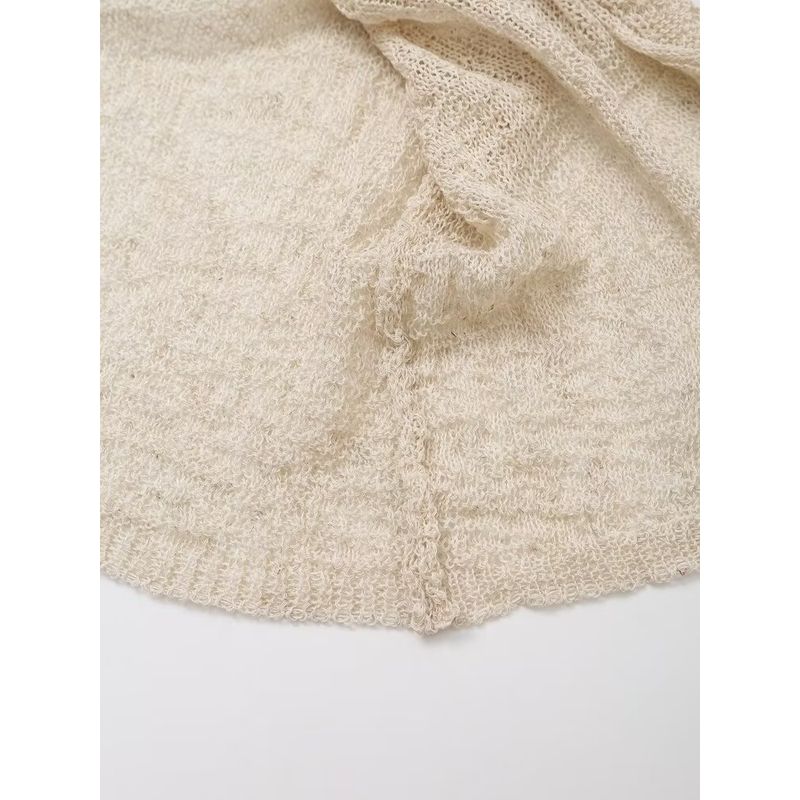 Kaslead New Arrival Women's Clothing Fashion Style Fashion Casual Easiest for Match Button Decoration V Neck Long Sleeves Knitting Cardigan