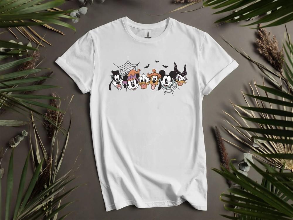 

Mickey s Friends Halloween Cosplay T-shirt T shirt Men Women Unisex Tshirt K908 S