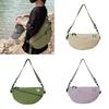 Childrens Cotton Crossbody Bag With Solid Color Design And Letter Decoration For Kindergarten Kids