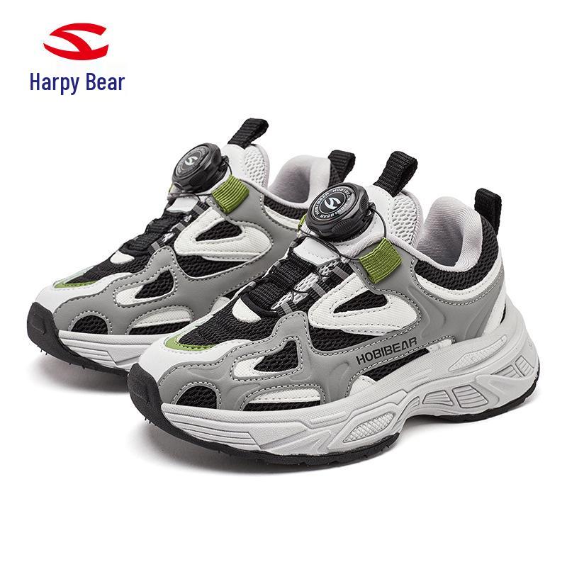 Happy Bear Breathable Mesh Lightweight Unisex Shoes for Spring and Autumn