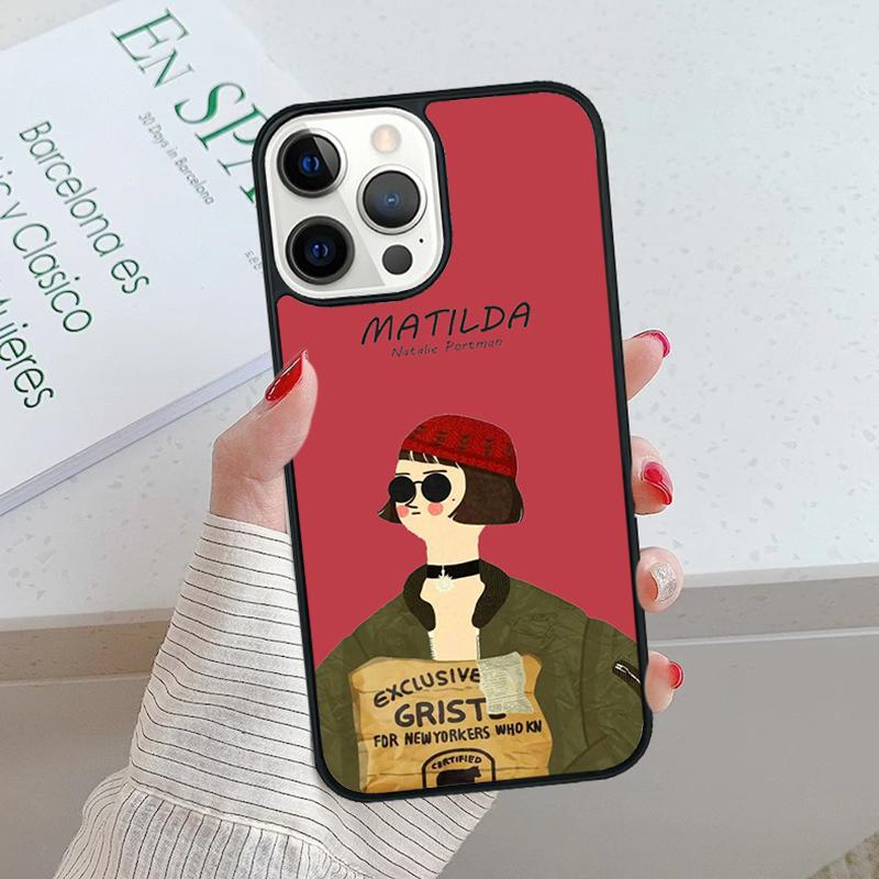 Leon Movie Phone Case Cover For iPhone 17 Air 15 16 16e 14 13 Pro Max Coque 12 11 Pro Max For Apple PLUS Fundas