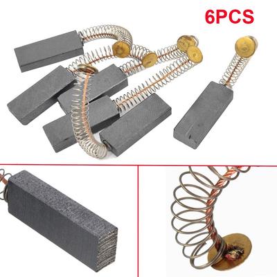 8x Angle Grinder Motor Carbon Brushes For Circular Saw Tool Replacement Parts