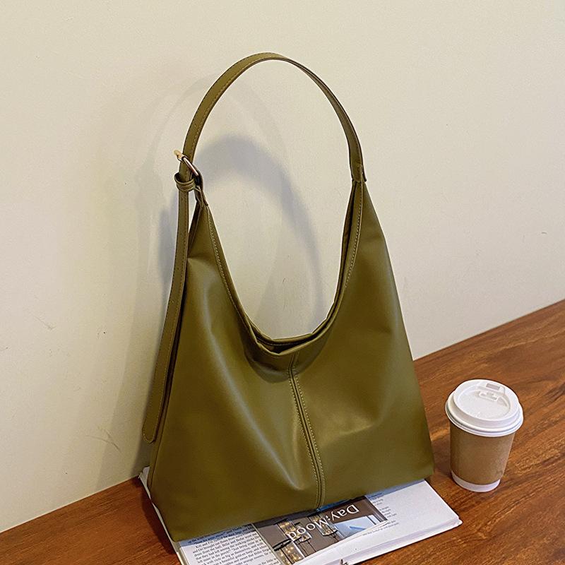 Pu Leather Women Shoulder Bag Fashion Luxury Women'S Shoulder Bag Hobo Bag For Female Commuting Tote Bag