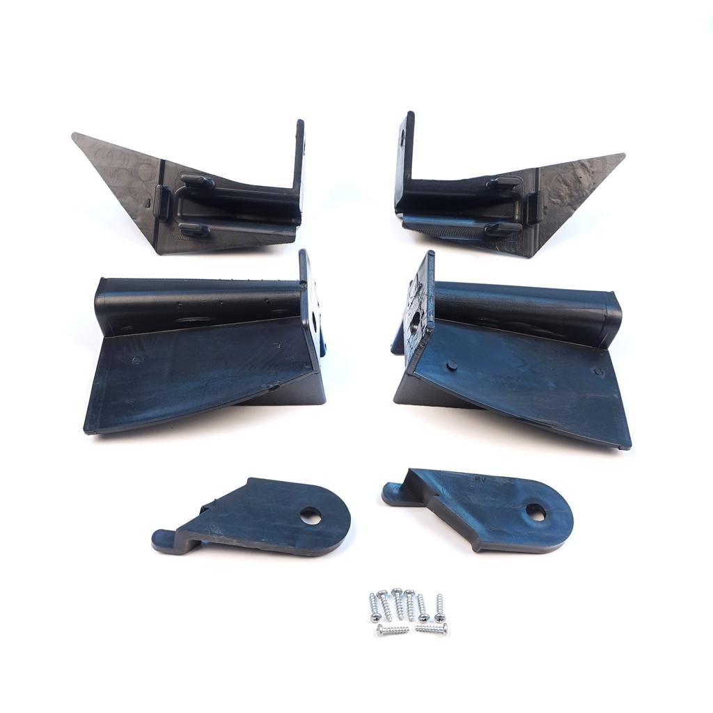 EHL520+EHL521 Headlight Holder Mount Repair Bracket Tab Set Left Right Side for Renault Dacia Lodgy Dokker 2012-On 260607950R 260102414R