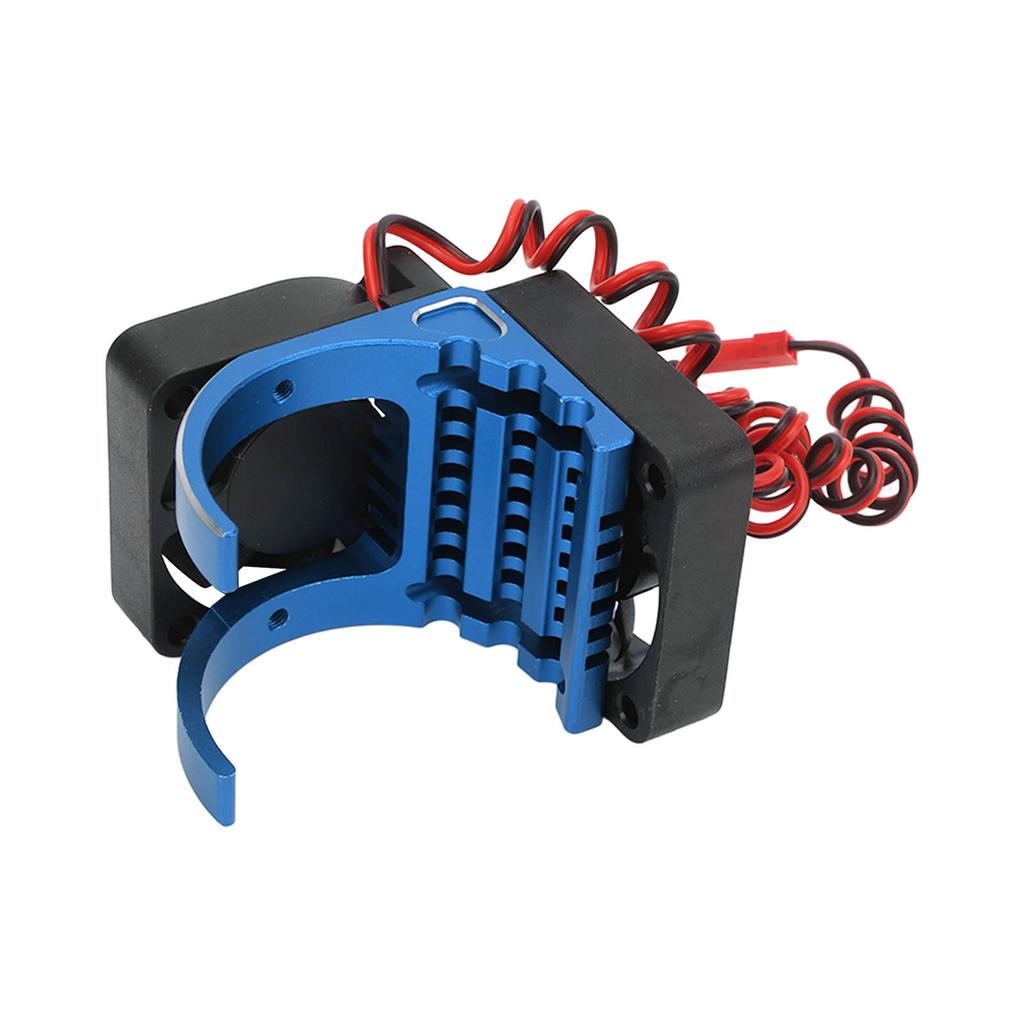 RC Brushless Motor Heatsink Professional Double RC Car Motor Cooling Fan for 1.65in Diameter Brushless Motor Blue