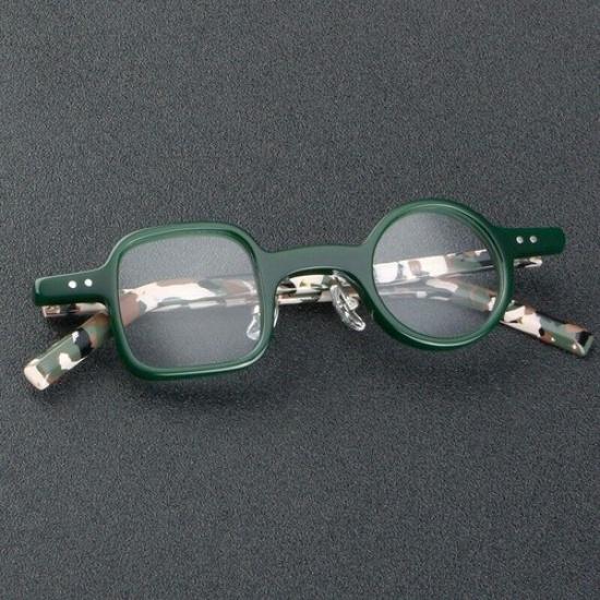 Funny Round Square Reading Glasses Full Rim Frames Acetate Women Men Readers