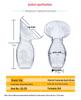 All-Silicone Manual Breast Pump & Milk Collector
