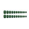 24Pcs/Set False Nails Fashion Nail Art Waterproof Press On Fingersnails Gift Free 24Pcs Jelly Glue Nail Sticker